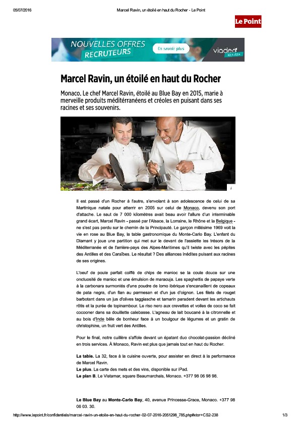 Marcel Ravin - Le Point 