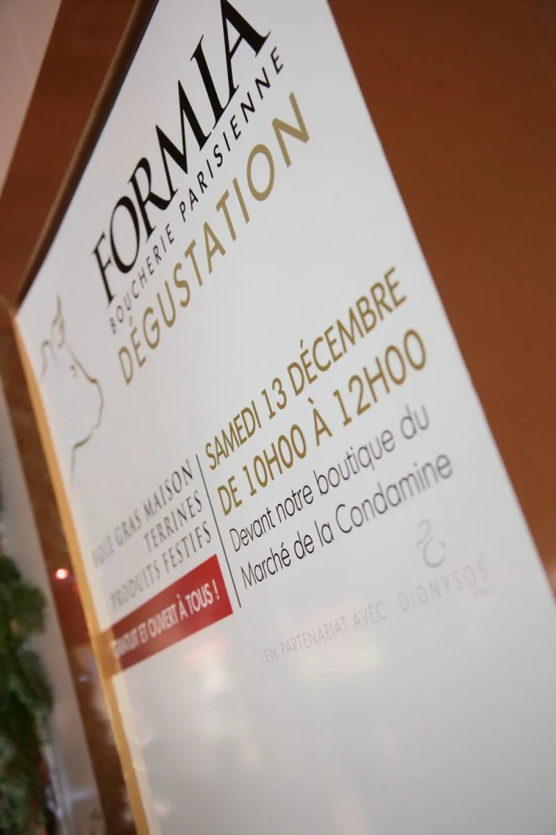 Degustazione natalizia Marché de la Condamine - dicembre 2014
