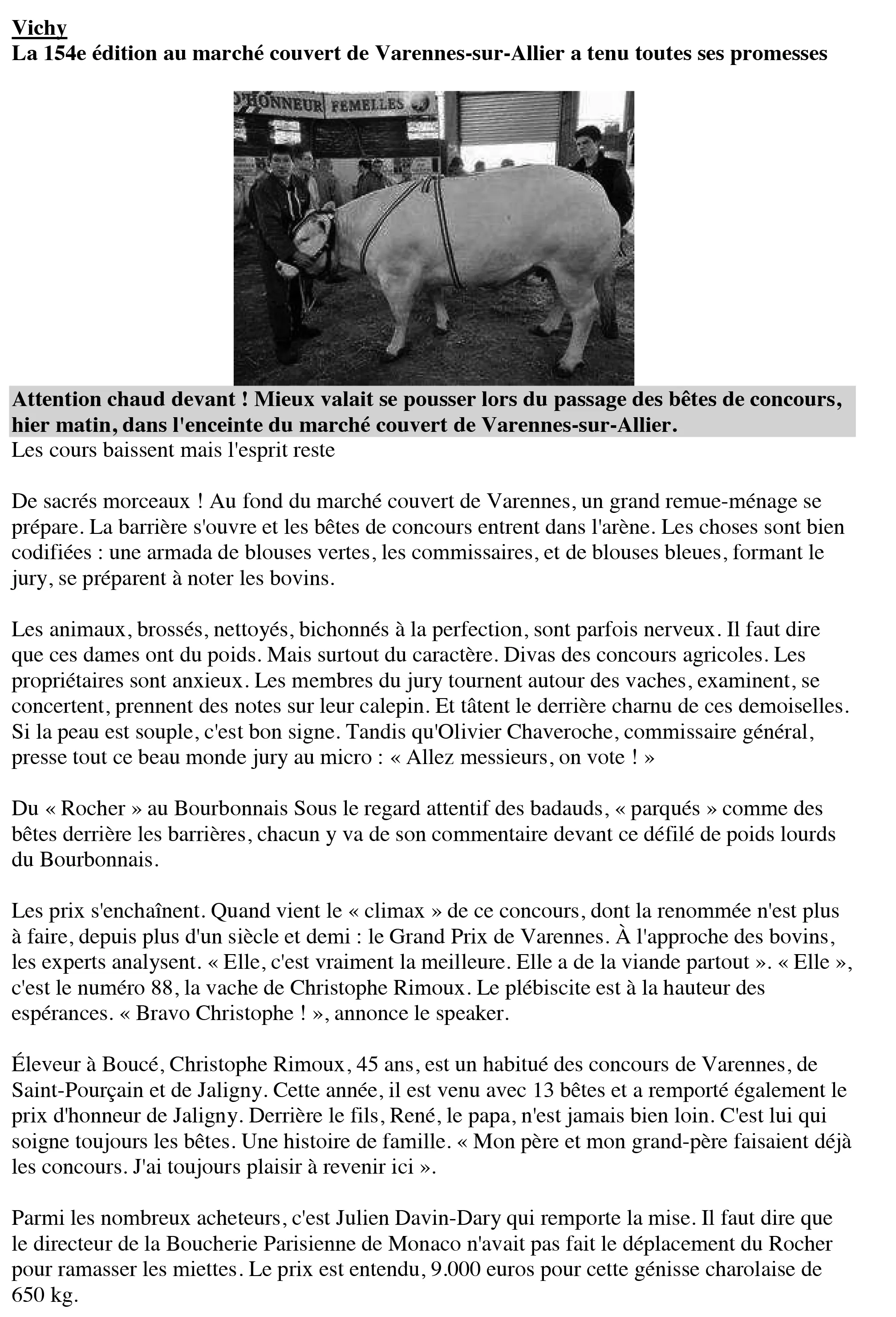La Montagne - Marzo 2012