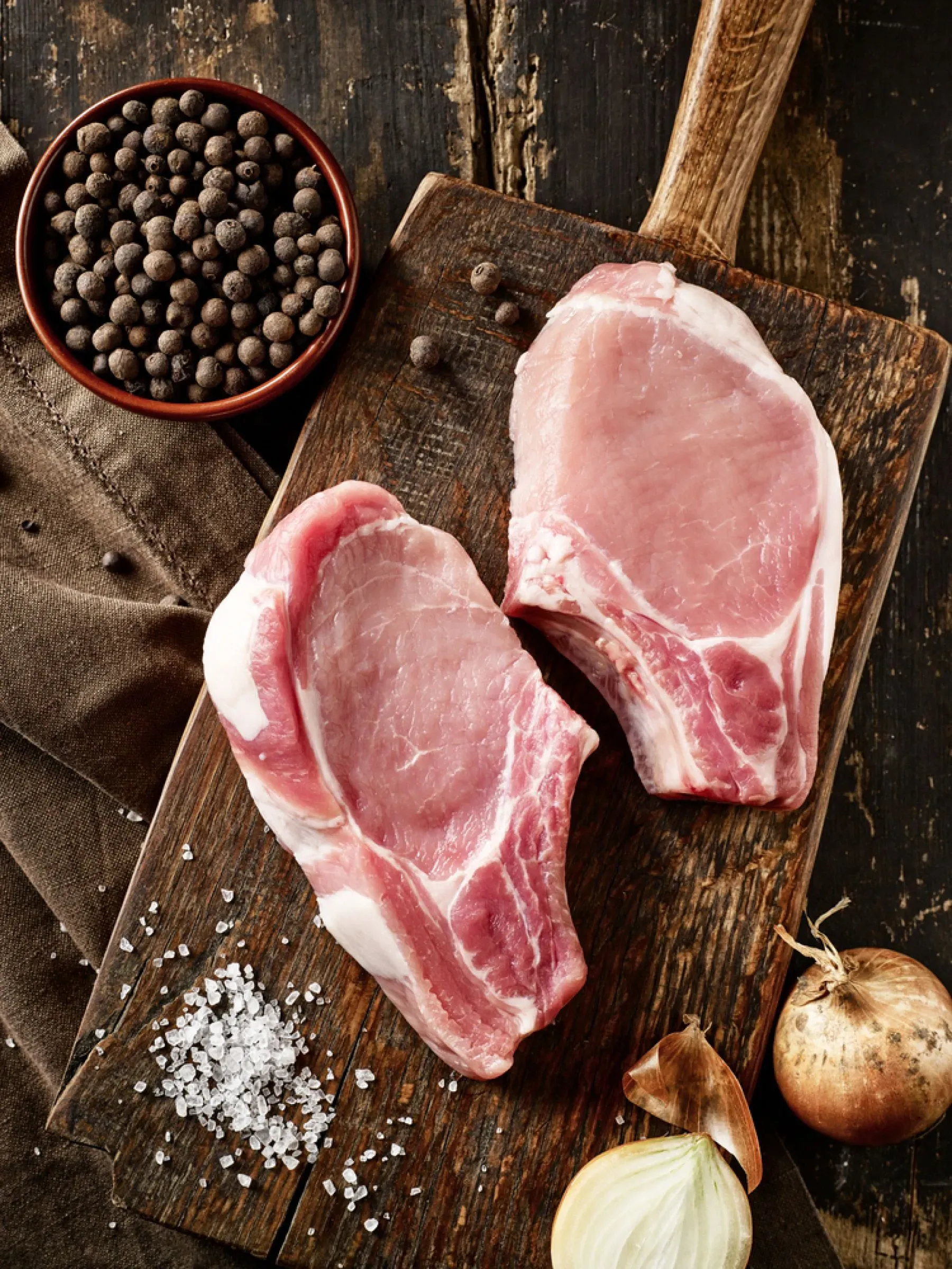 Selected meats