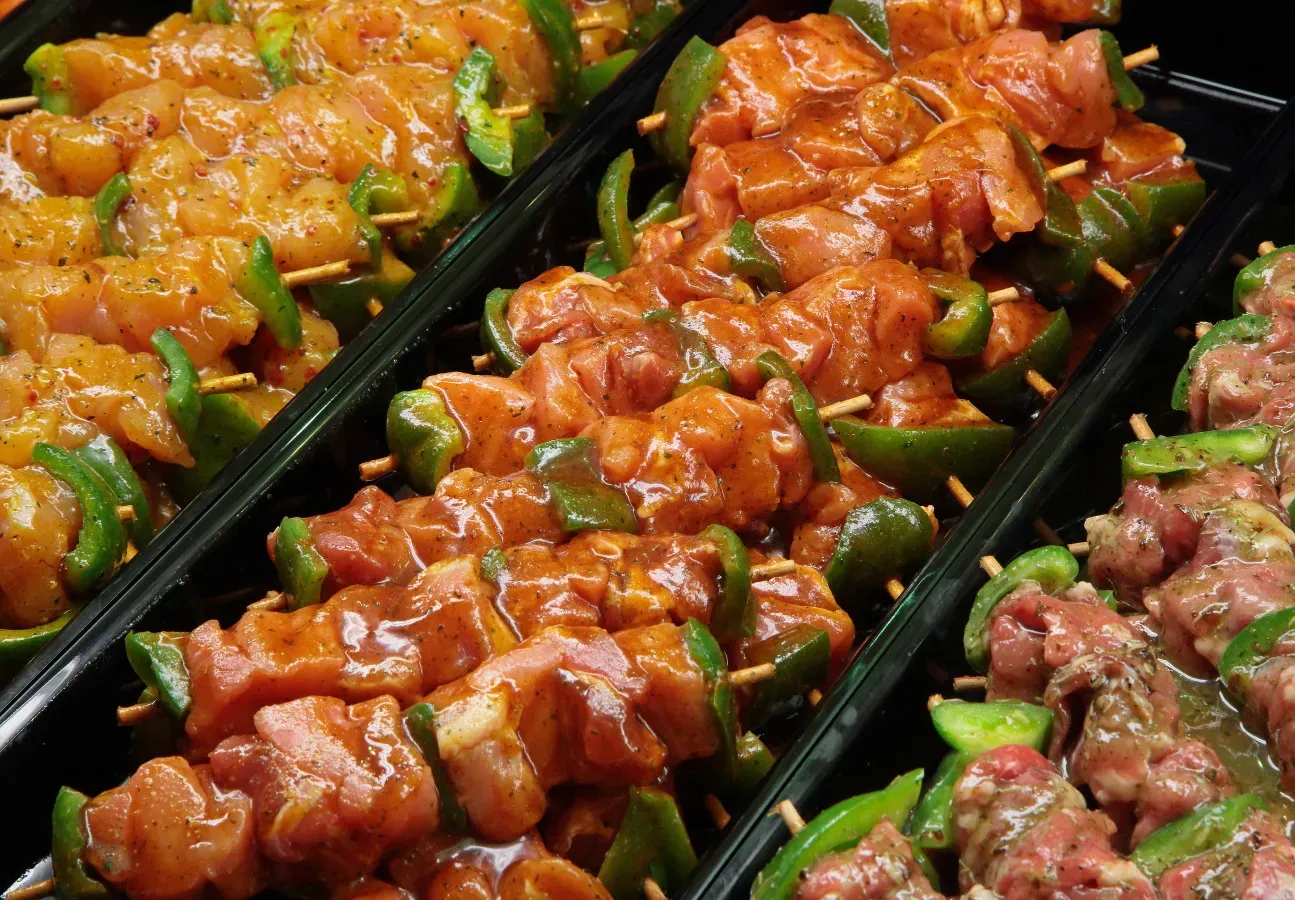 Barbecues and marinades