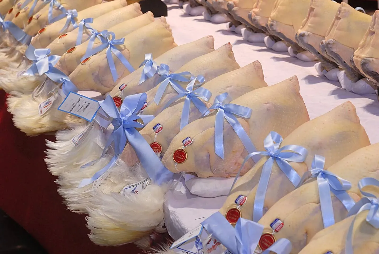 Aves de corral y productos locales